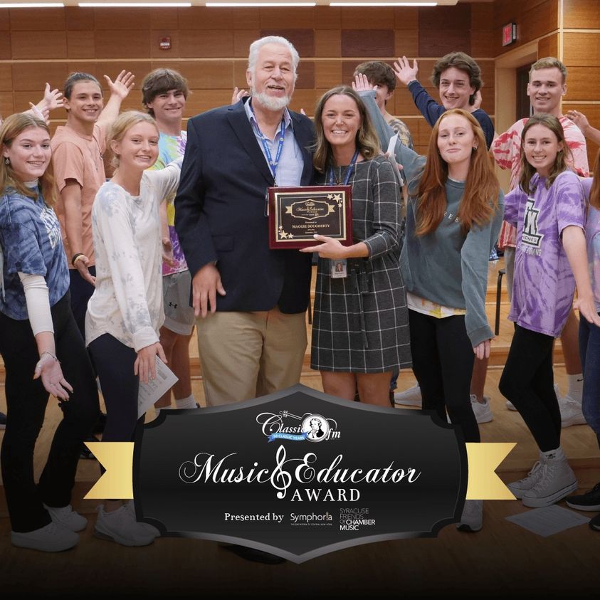 Maggie Dougherty Recognized as Music Educator Award Honoree Cazenovia Central School District